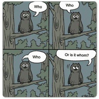 Who or whom?