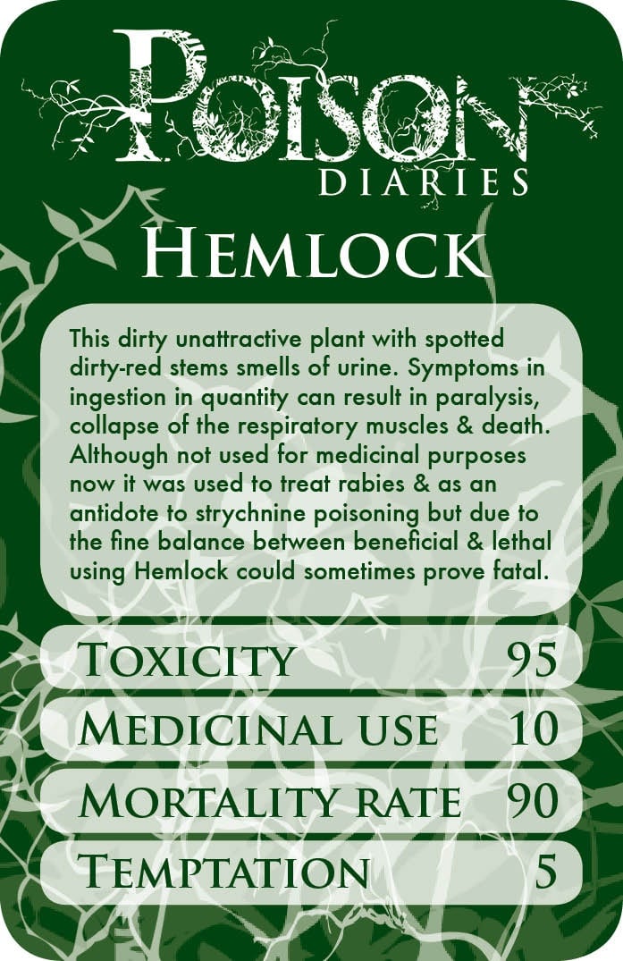 Hemlock - 10 Deadly Poisons - A Crime Writer's Resource Hemlock - 10 Deadly Poisons - A Crime Writer's Resource