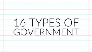 16 Types Of Government