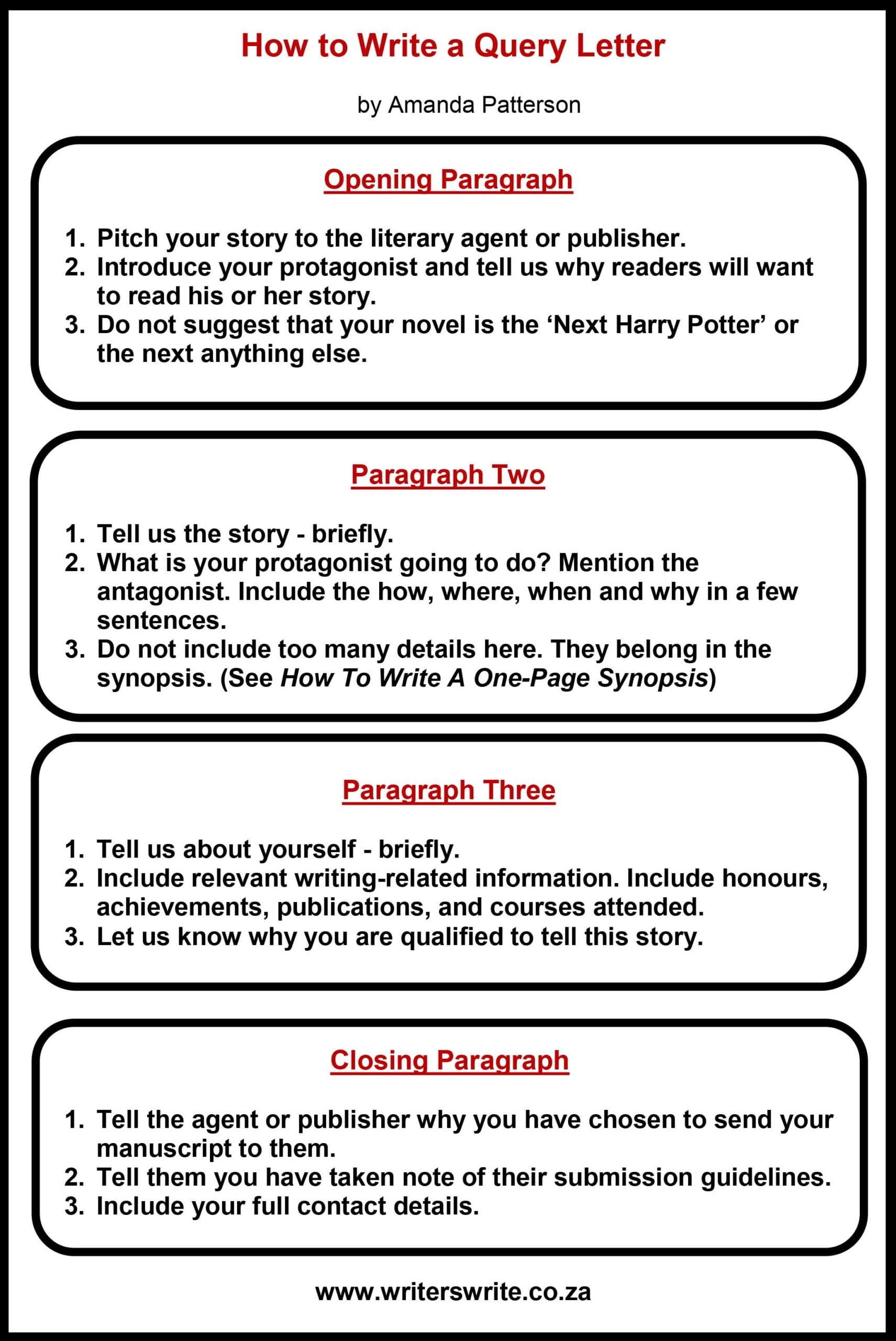 How To Write A Query Letter In 12 Easy Steps - Template How To Write A Query Letter In 12 Easy Steps - Template
