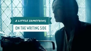 Multiple Projects Can Help: A Little Something On The Writing Side
