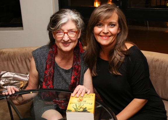 Barbara Kingsolver with Mia Botha Barbara Kingsolver with Mia Botha