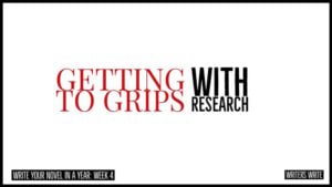 Getting To Grips With Research For Your Novel