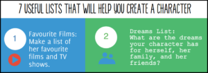 7 Useful Lists To Help You Create A Character