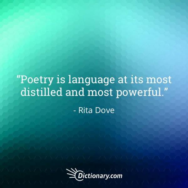 Quotable – Rita Dove