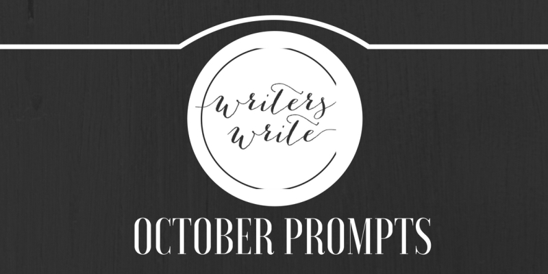 31 Writing Prompts For October 2017