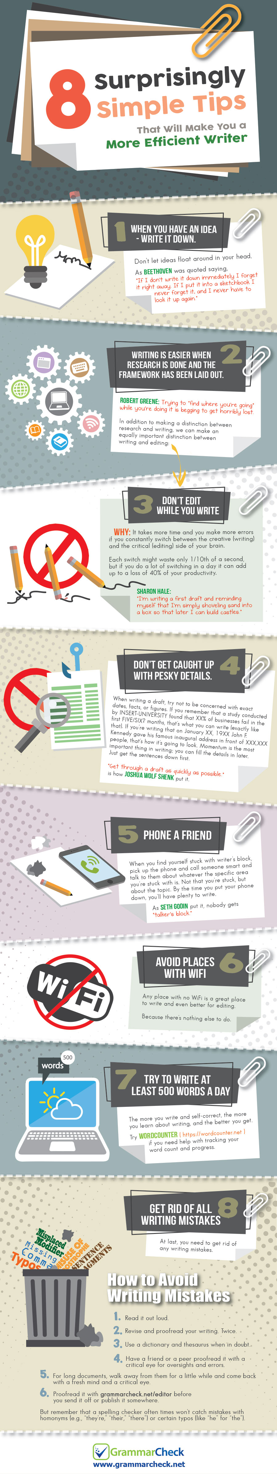 8 Surprisingly Simple Tips That Will Make You a More Efficient Writer 8 Surprisingly Simple Tips That Will Make You a More Efficient Writer