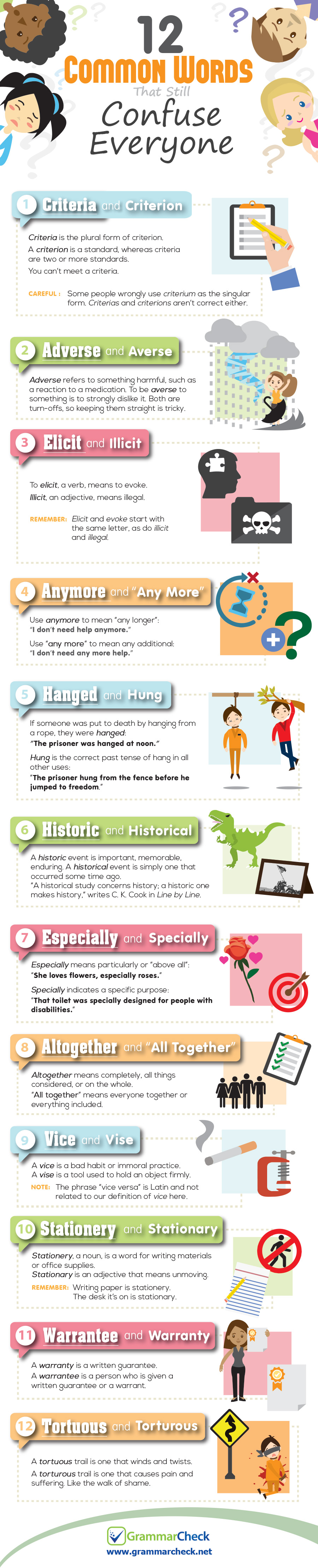 12 Common Words That Still Confuse Everyone 12 Common Words That Still Confuse Everyone