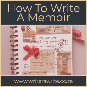 How To Write A Memoir Online Course