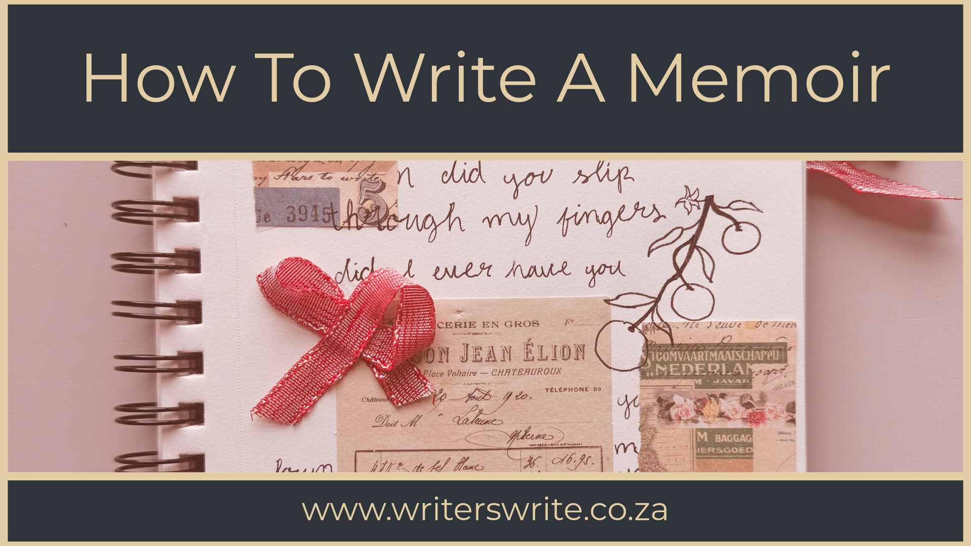 How To Write A Memoir: Online Course How To Write A Memoir Online Course