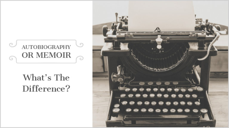What s The Difference Between An Autobiography And A Memoir Writers 