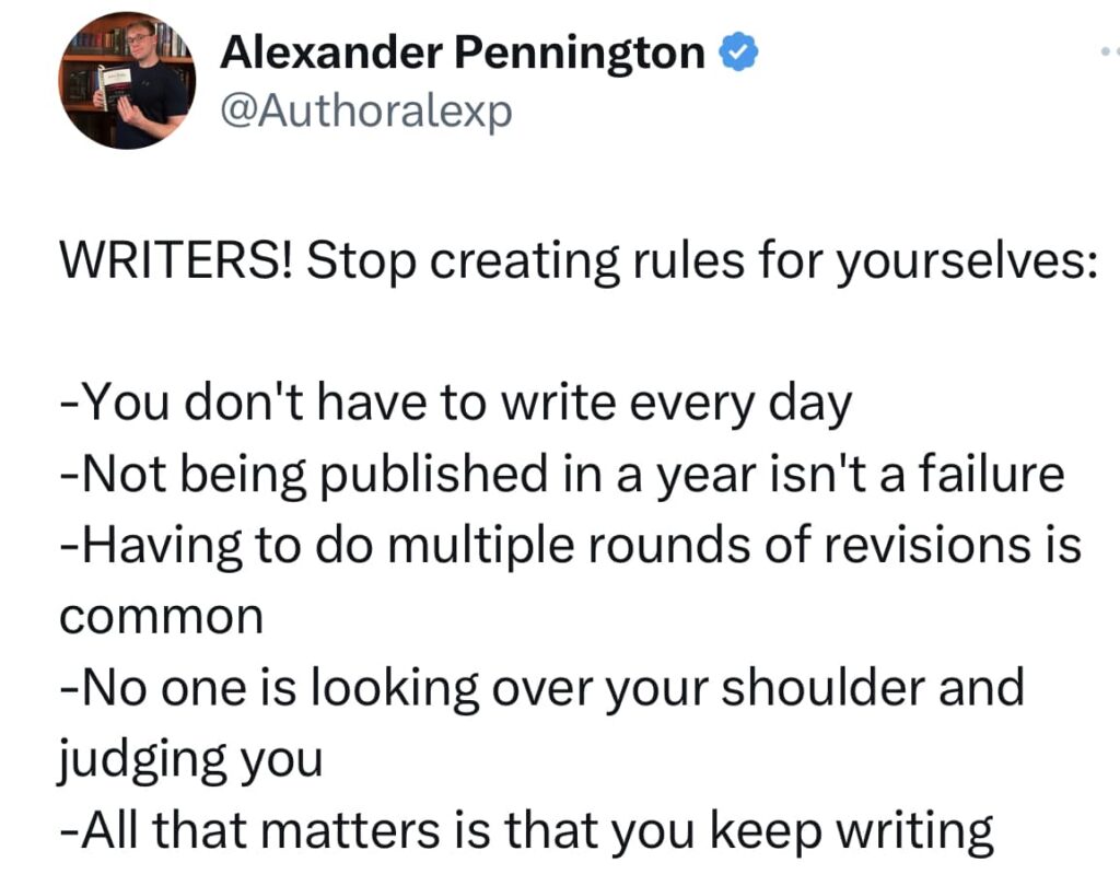 Keep On Writing - Writers Write