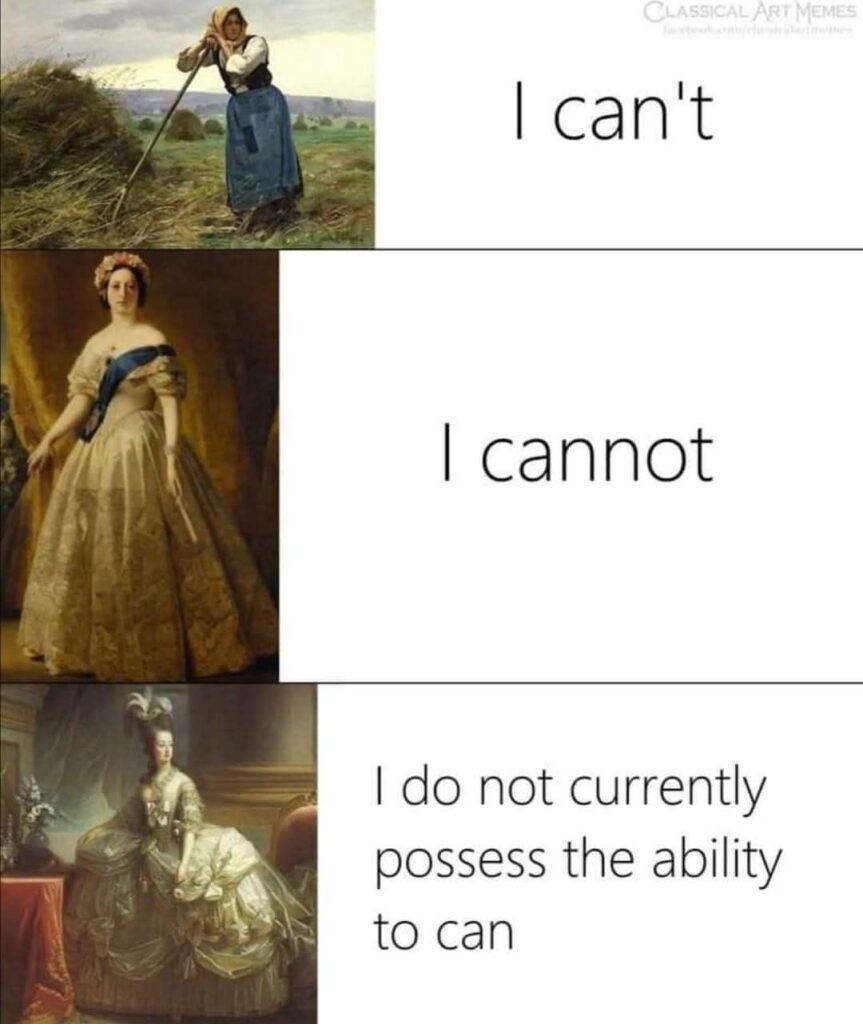 Cannot - Writers Write