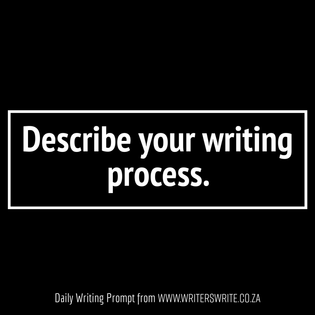 Daily Writing Prompt - Writers Write