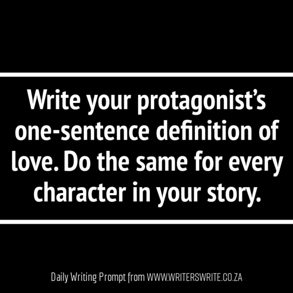 Daily Writing Prompt - Writers Write